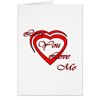 Love You Love Me Red Hearts Red The MUSEUM Zazzle