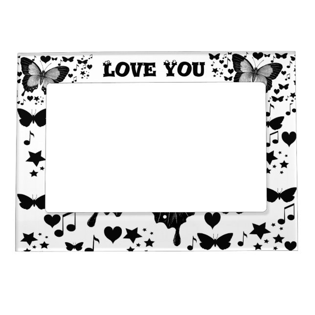 Love You_ Magnetic Photo Frame (Front)