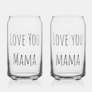 Love You Mama Mothers Day Wine Glass Cups Rae Dunn