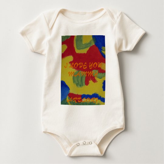 Love You Mammy Infant Organic Bodysuit
