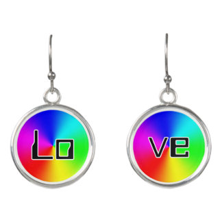 Love ( you may change the word ) earrings