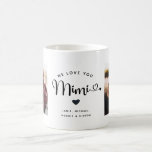 Love you Mimi Hearts Custom Two Photo Coffee Mug Love you Mimi Hearts Custom Two Photo Coffee Mug
