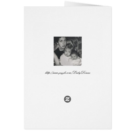 "Love you, Mom" (Back)