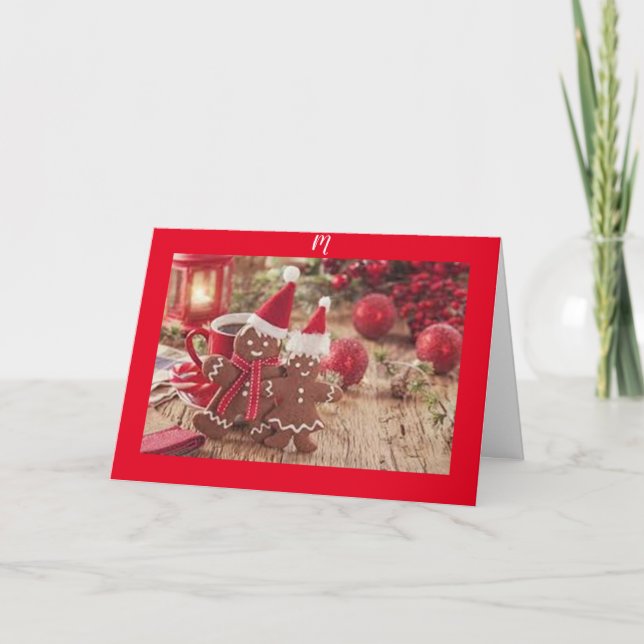 LOVE YOU ***MOM*** CHRISTMAS LOVE HOLIDAY CARD (Front)