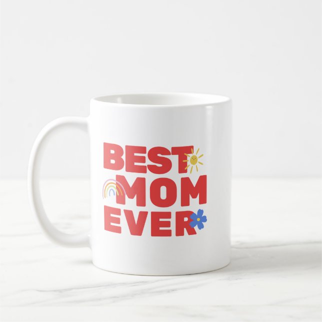 Love You Mom Colourful Mug (Left)