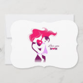 Love You Mom - Cute & Heartfelt Mother's Day Desig (Front)