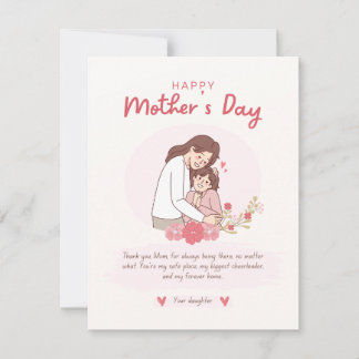 Love you mom Greeting Card | Mother's Day Card