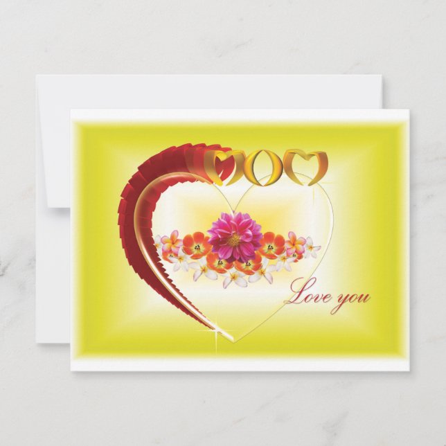 Love You Mom Happy Mother's Day Card (Front)