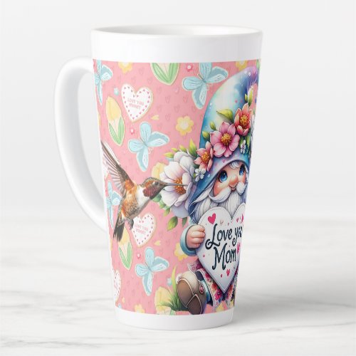 Love You Mom Latte Mug