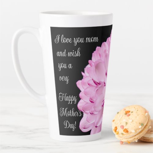 Love You Mom Latte Mug