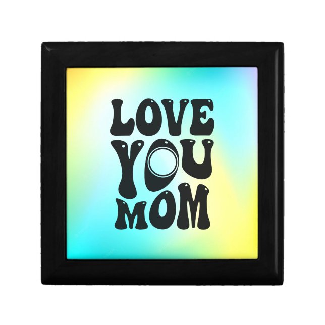 Love You Mom Mother's Day Design-51727 Gift Box (Front)