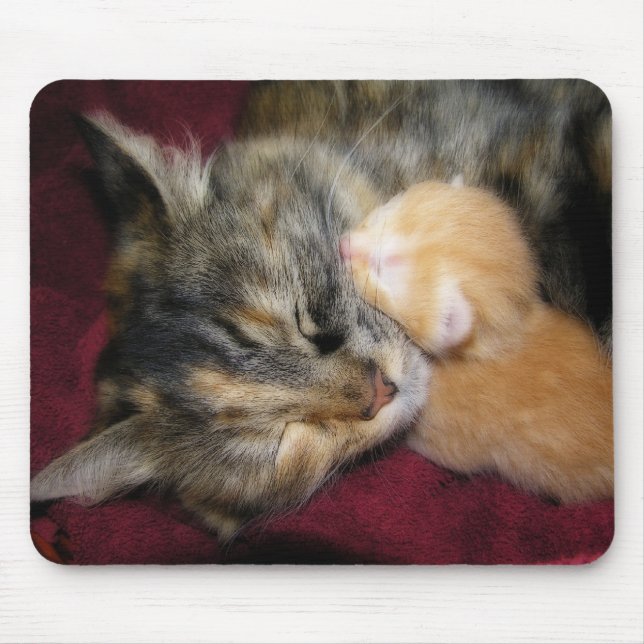 Love You Mom Mouse Pad (Front)