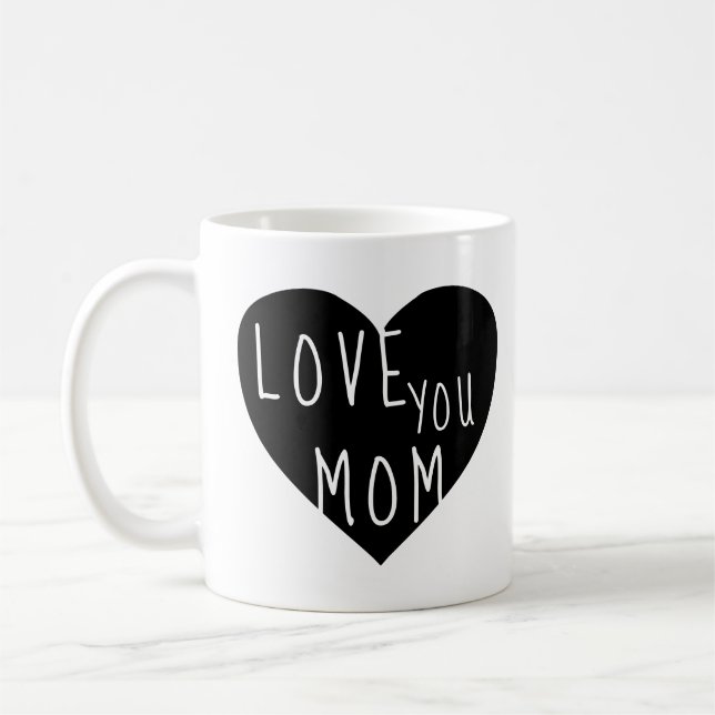 Love You Mom ⎥Personalized Mug (Left)