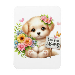*"Love You Mommy – A Heartfelt Tribute"*   Magnet