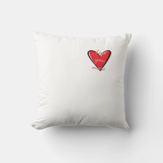 Love You More Creative Minimal Style Throw Pillow
