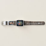 Love You More Every Second | Add Your Photo Apple Watch Band<br><div class="desc">Featuring rustic barn wood background, custom message and your own photo. These make a great Valentine's Day gift. Customize your own band for a one-of-a-kind design you can rock anytime, anywhere. Personalize with your name or monogram. Add your own photos as well. Completely customizable. Add your custom wording to this...</div>