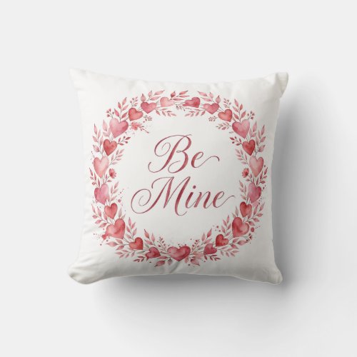 Love You More Roses Throw Pillow