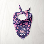 Love you more Valentine's Bandana for dogs<br><div class="desc">Love you more... Get your favorite doggo some stylish clothing for Valentine's Day. Great gift for the dog lover.</div>