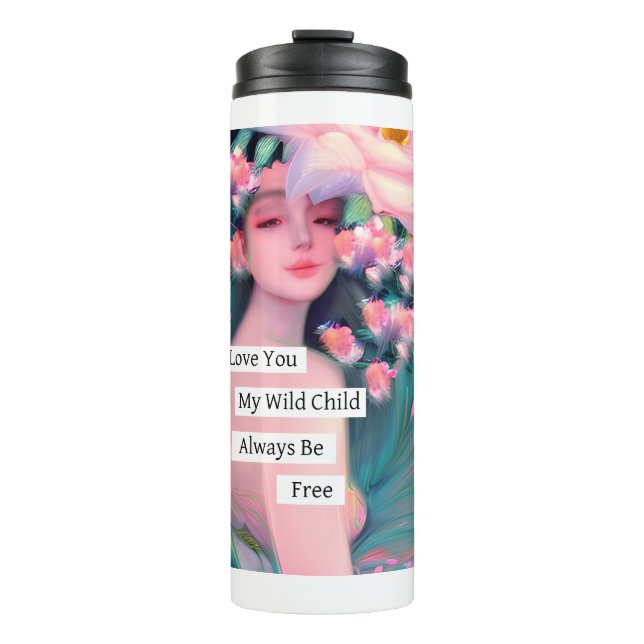 Love You My Wild Child Thermal Tumbler (Front)