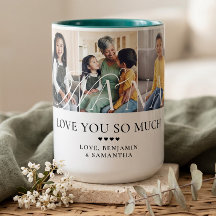 Love You Nana Personalized 5 Photo Collage Gift