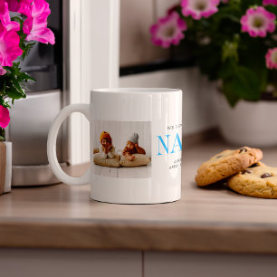 Love You Nana Two Photo Collage Coffee Mug