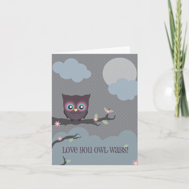 Love You Owl-ways! Card (Front)