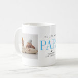 Love You Papa | Two Photo Collage Coffee Mug<br><div class="desc">This simple and sweet mug says "We Love you Papa" in trendy, modern typefaces with a charming heart and a spot for names. Minimal two photo template of your favorite personal photos for a gift anyone would love. The perfect gift for any dad (can be customized for any daddy moniker...</div>
