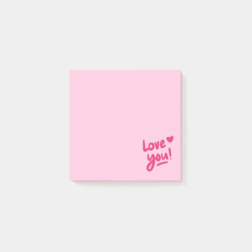 Love You Post_it Notes