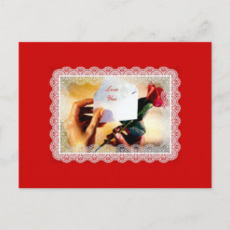 Love You Postcard