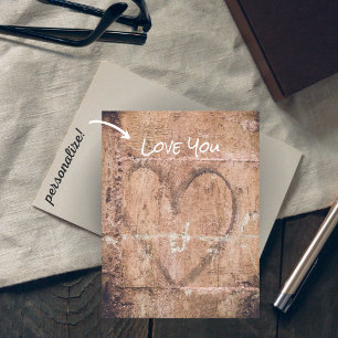 Love You Postcard