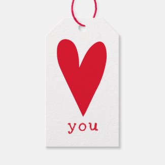 Love You | Red Heart Valentine's Day