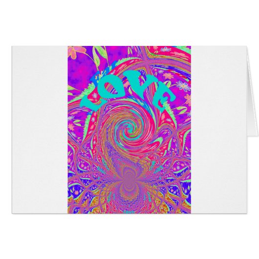 Love You save the date Graphic Text Art Design lov (Front Horizontal)