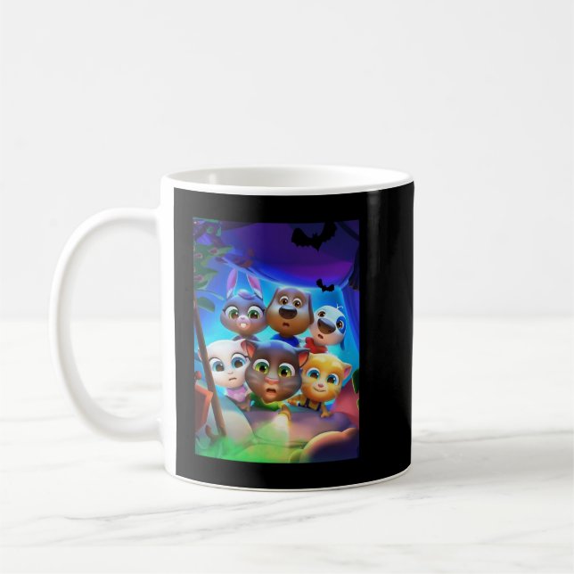 Love You Sepentom The My Talking Tom Music Gifts Coffee Mug (Left)