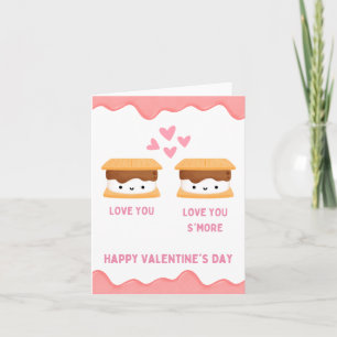 Love You Smore Valentine's Day Holiday Card