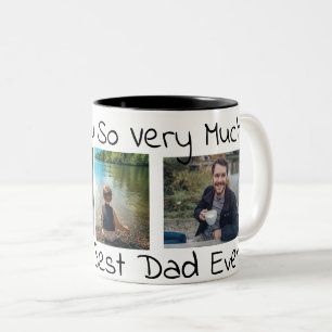 Love You So Very Much   Best Dad Ever Two-Tone Coffee Mug