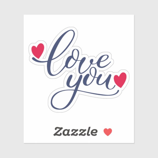 Love You Sticker (Sheet)
