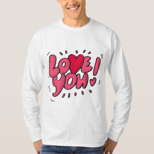 Love You  T_Shirt
