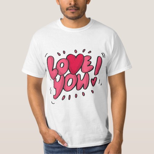 Love You  T_Shirt