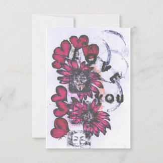 Love you thank you card