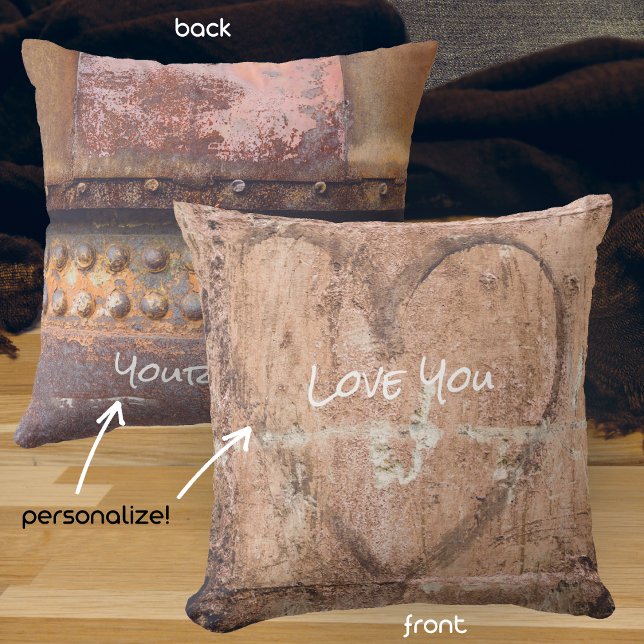 Love You  Throw Pillow (Creator Uploaded)
