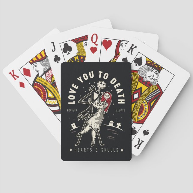 Love You To Death, Forever, Always Playing Cards (Back)