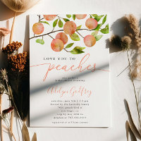 Love You To Peaches Bridal Shower
