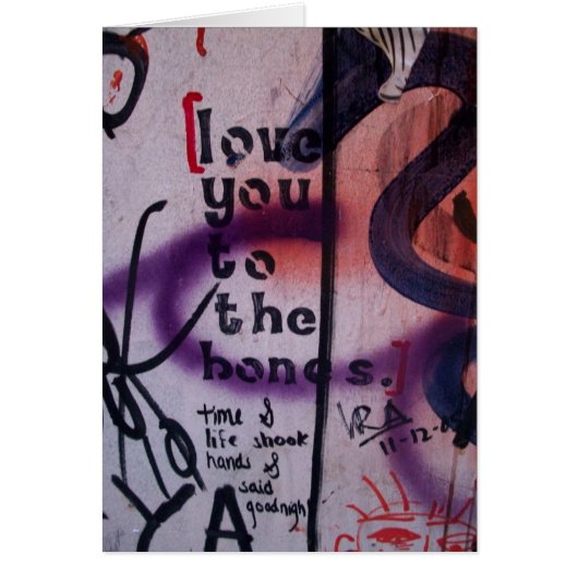 Love you to the bones (Front)