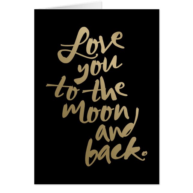 LOVE YOU TO THE MOON AND BACK (Front)