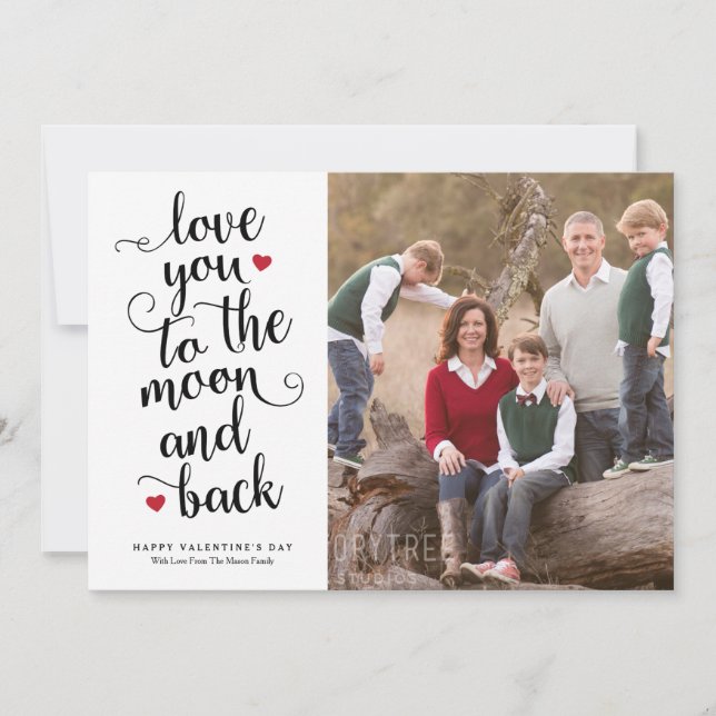 Love You To The Moon And Back (Front)