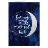 Love You To The Moon and Back | (Front)
