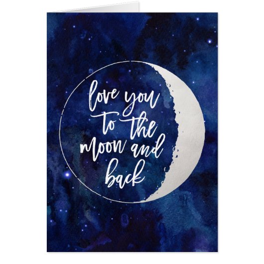 Love You To The Moon and Back | (Front)