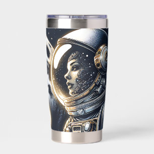 Love You to the Moon and Back   Astronauts Insulated Tumbler