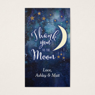 Love You to the Moon and Back Favor Tags