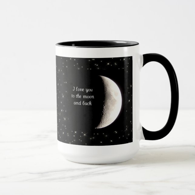 Love You To The Moon And Back Mug (Right)